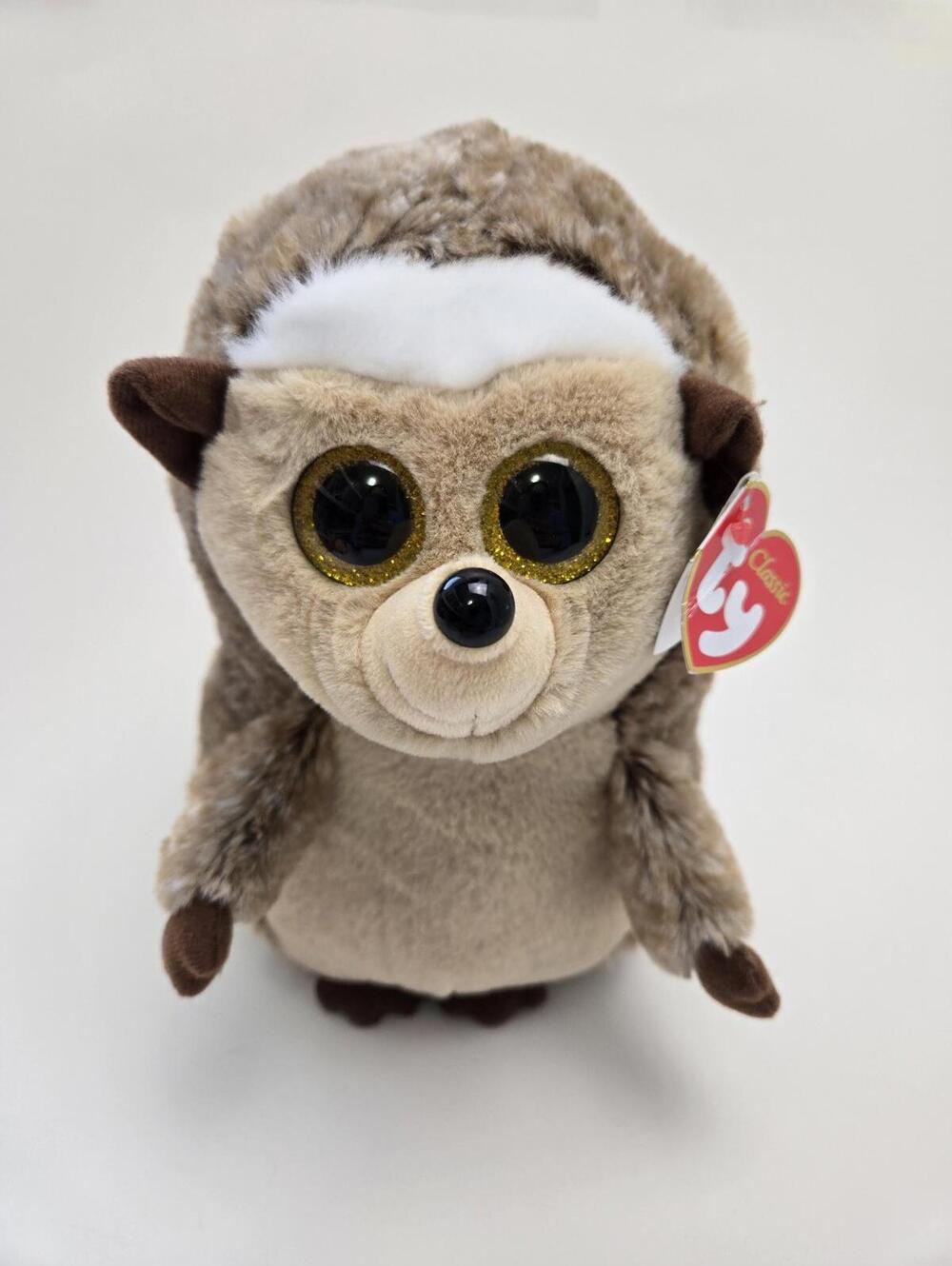 TY Classics Collection “Ida” the Adorable Hedgehog - Creased Tag (9.5 inch)